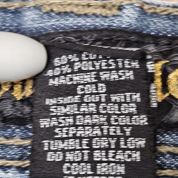 VTG DS Southpole Men 34 x 32 Blue Jeans Denim Sk8 Loose Baggy Grunge Y2K Punk - Picture 8 of 12